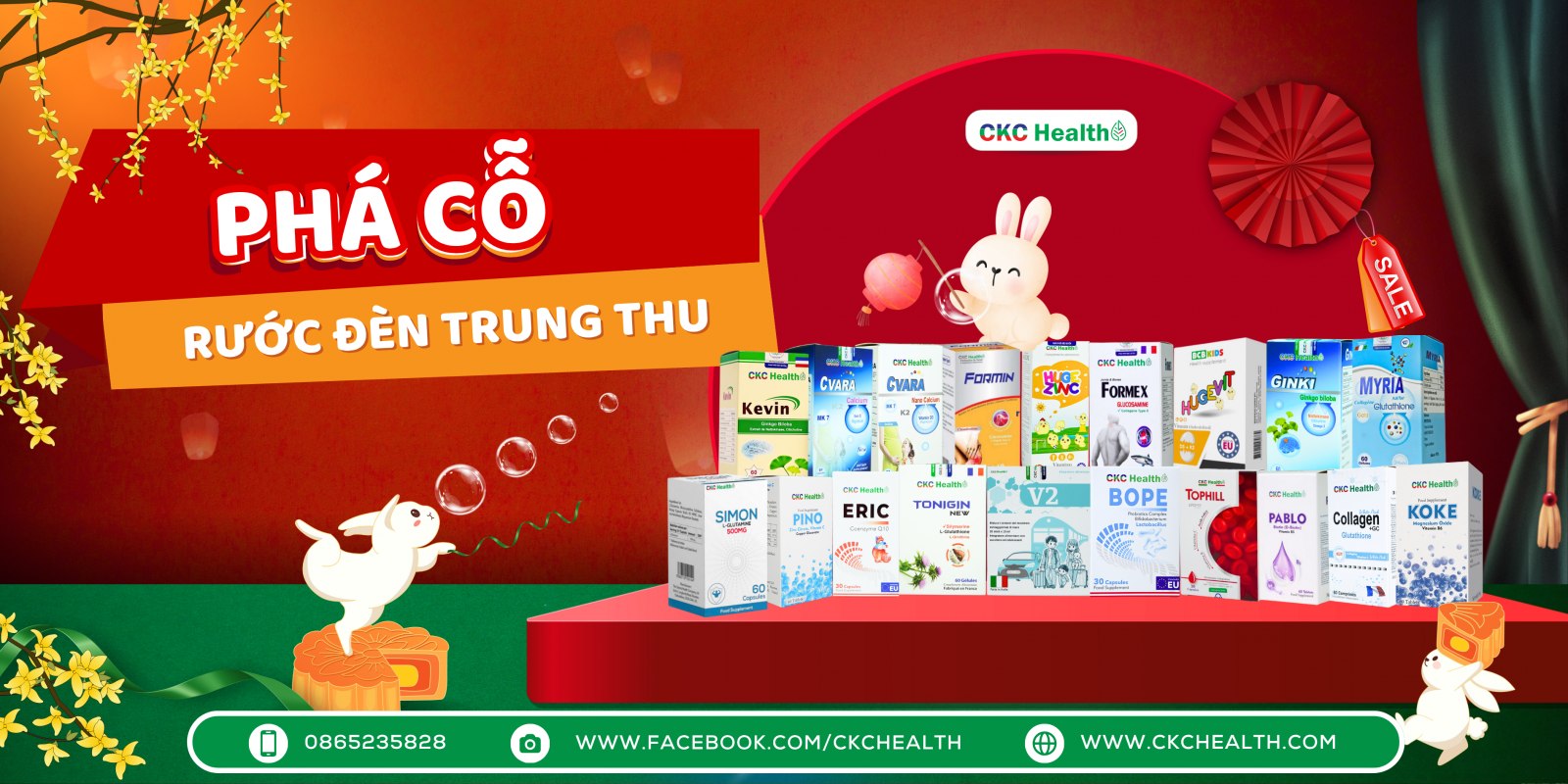 PHÁ CỖ - RƯỚC ĐÈN TRUNG THU CÙNG CKC HEALTH