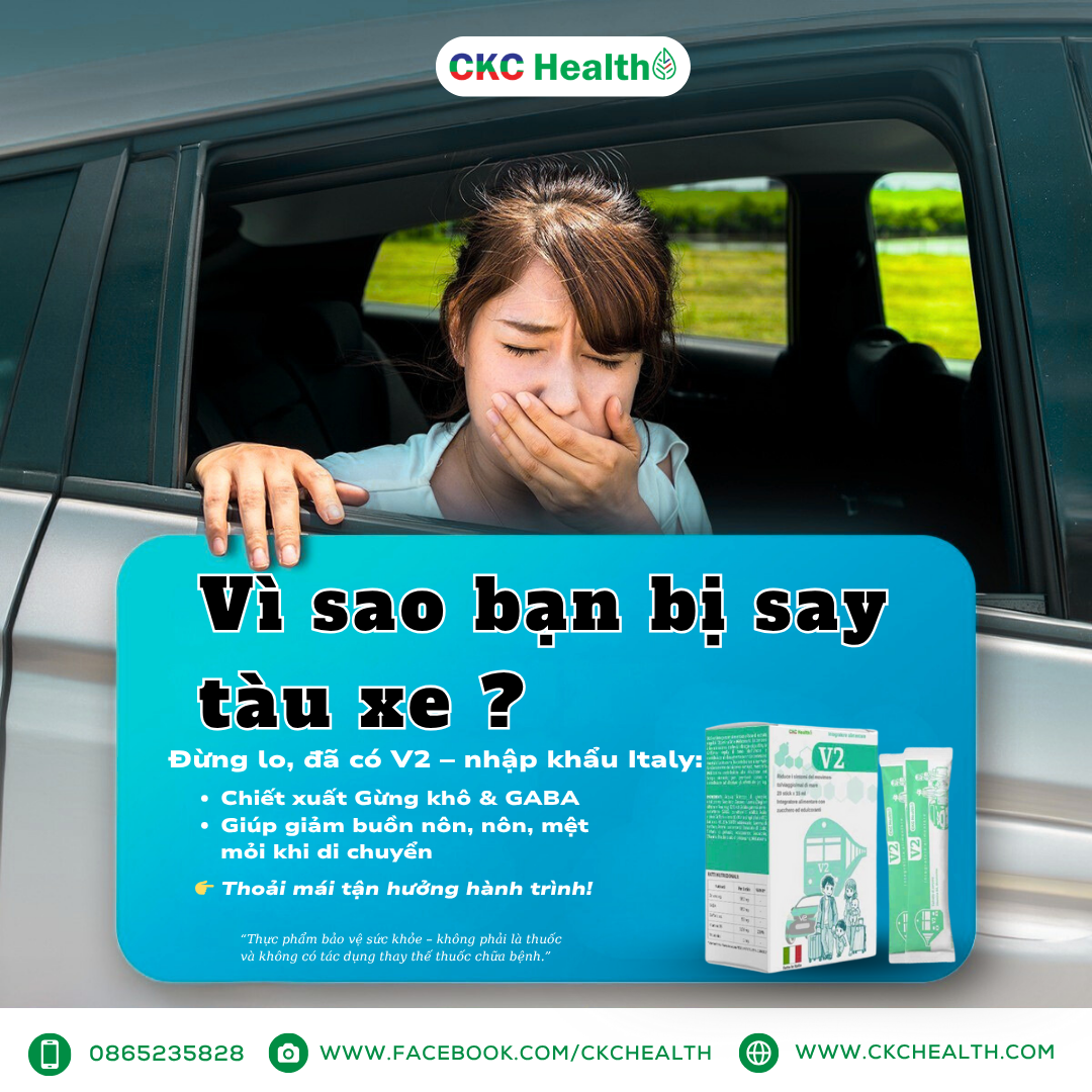 Vì sao bạn bị say tàu xe ?